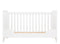 Charlotte 3 piece nursery furniture set with cot bed White