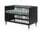 Cloë 2-part nursery Matt Black