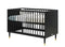 Cloë 2-part nursery Matt Black