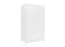 Anne 3 piece nursery furniture set with cot bed White