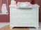 Dresser with 3 drawers Charlotte White