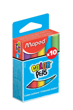 Maped krijt geassorteerde kleuren 10 stuks