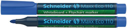 Schneider whiteboard + flipchart marker Maxx Eco110 blauw 10 stuks