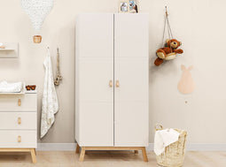 2-door wardrobe Lines Dune Natural