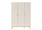 3-door wardrobe Lines Dune Natural