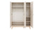 3-door wardrobe Lines Dune Natural