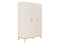 3-door wardrobe Lines Dune Natural