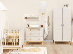 Lines 3-part nursery Dune Natural