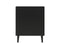 Xem 3-part nursery Matt Black Oak