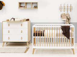 Jort 2-part nursery White Natural