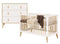 Jort 2-part nursery White Natural