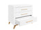 Fenna 2-part nursery White Natural