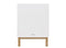 Mika 3-part nursery White Oak