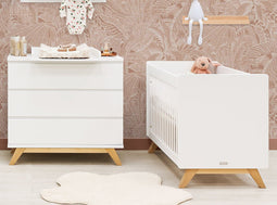 Lynn 2-part nursery gripless White Natural