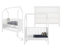 My First House Corsica 2-part nursery White