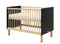 Floris 3-part nursery Matt Black Natural