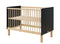 Floris 3-part nursery Matt Black Natural
