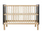 Floris 3-part nursery Matt Black Natural
