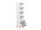 Bookcase Emma White Grey