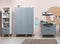 Bookcase Emma White Grey
