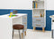 Bookcase Emma White Grey