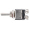 Goobay miniature toggle switch, 2x ON - OFF - ON, 6 pins with screw terminals - ideal for DIY or mod