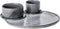 Cosy&Trendy Emma Dark Grey Bord 3 Vaks - Ø 32 cm