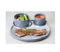 Cosy&Trendy Emma Dark Grey Bord 3 Vaks - Ø 32 cm