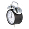 Alarm clock Nostalgically large, the radio alarm clock with metal bell, including battery