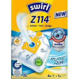 Swirl vacuum cleaner bag Z114 MicroPor Plus for Zelmer, Fakir and Quigg vacuum cleaners