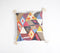 Abstract Embroidered & Tasseled Colorpop Cushion Cover