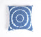 Abstract Tie & Dye Cotton Cushion Cover, 16 x 16 inches