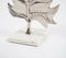 Antique Aluminium Maple Leaf Tabletop Decorative
