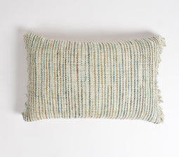 Beachy lumbar pillow cover