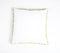 Botanical Cotton Pompom-Lined Cushion Cover