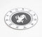 Capricon Zodiac Round Charger Plate