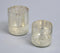Champagne-Toned Mercury Glass Votives (set of 2)