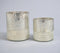 Champagne-Toned Mercury Glass Votives (set of 2)