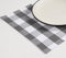 Checkered Monotone Cotton Placemats (set of 4)