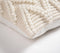Chevron Popcorn Textured Handwoven Cotton Cushion Cover