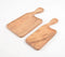 Classic Acacia Wood Pizza Serving Paddles (set of 2)