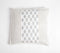 Classic panelled Block Printed Cotton Cushion Cover, 18 x 18 inches