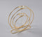 Coiled Metal & Glass Test tube Planter Vase