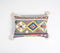Diamond Embroidered Ecelctic Tasseled Lumbar Cushion Cover