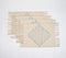 Diamond Lines Cotton Placemats (Set of 4)