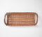 Earthy Statement Handwoven Wicker Serving Tray