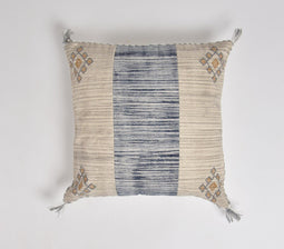 Embroidered Coastal Cushion cover