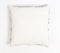 Embroidered Cotton Chevron Cushion Cover, 18 x 18 inches