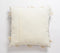 Embroidered Fog Grey Cushion Cover