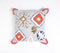 Embroidered Statement Fray Fringed Cushion Cover
